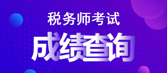 税务师考试成绩查询
